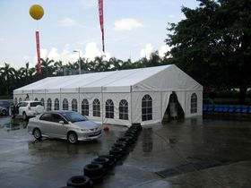 篷房 靈活多變的臨時(shí)建筑解決方案